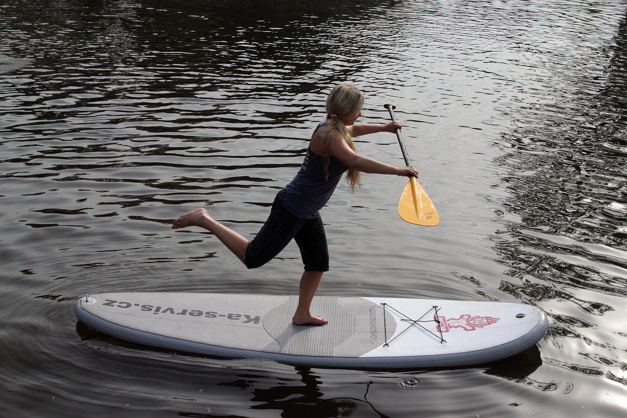 Intenzivní kurz paddleboardingu, "učení - mučení"  za 790 Kč